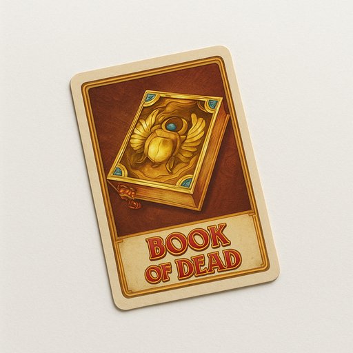 GK9999 Book of Dead card